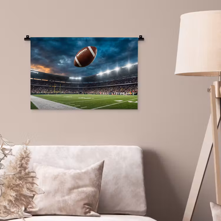Wandkleed - Football - Bal - Stadion - Sport — 2
