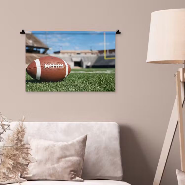 Wandkleed - Football - Veld - Stadion - Sport — 2