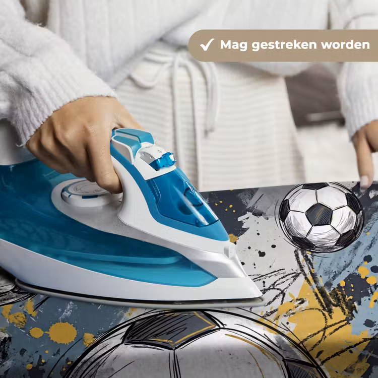 Wandkleed - Voetbal - Abstract - Sport - Kleurrijk — 6