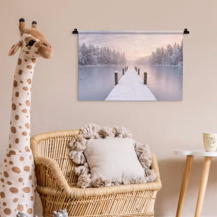 Wandkleed - Steiger - Meer - Mist - Winter - Serene — 5