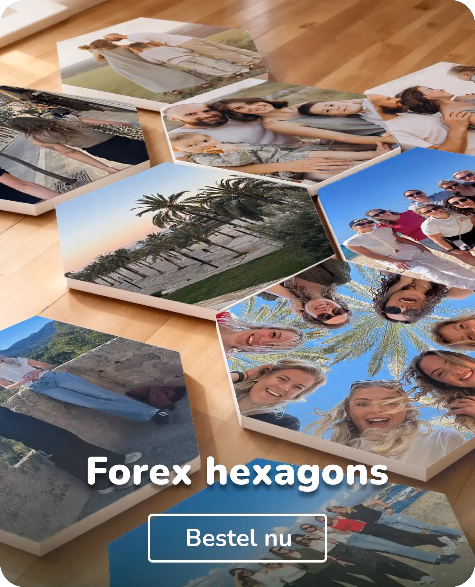 Foto op forex hexagons