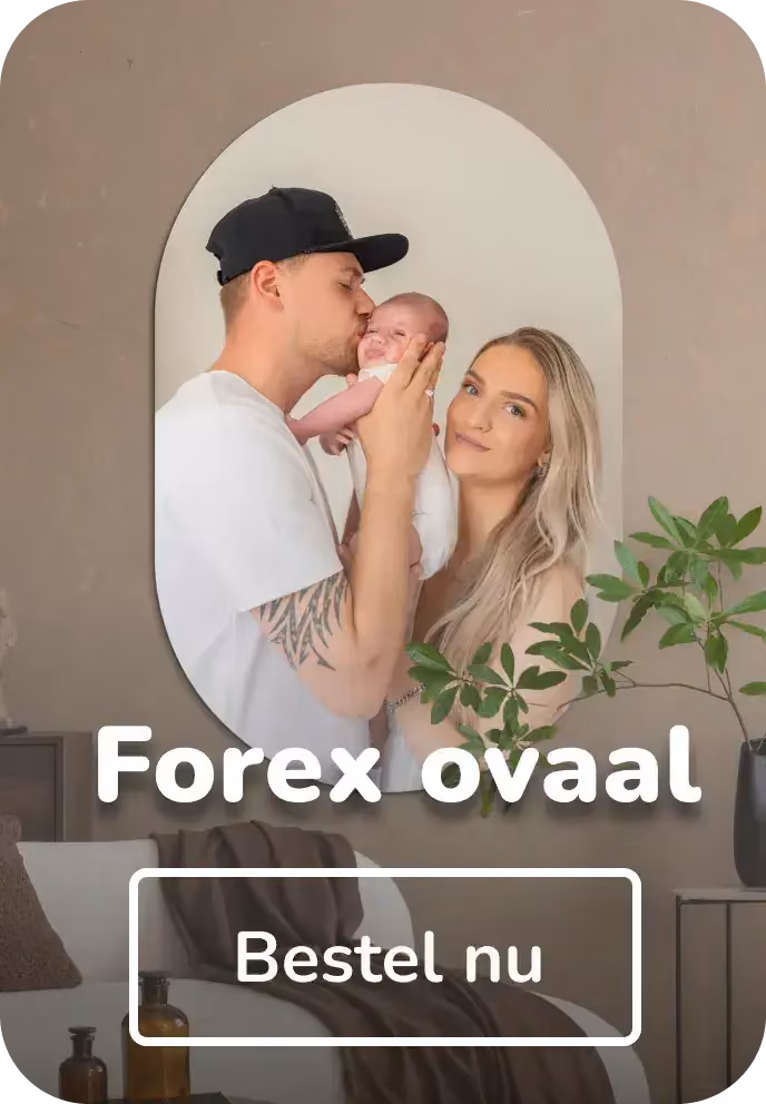 Foto op forex ovaal