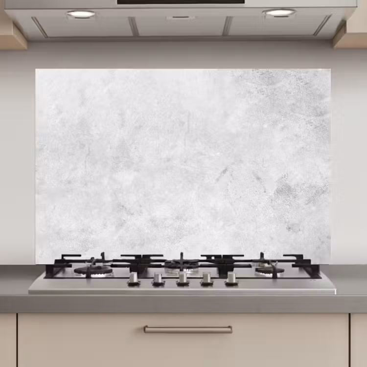 Spatscherm keuken - Zachte Betongloed — 1