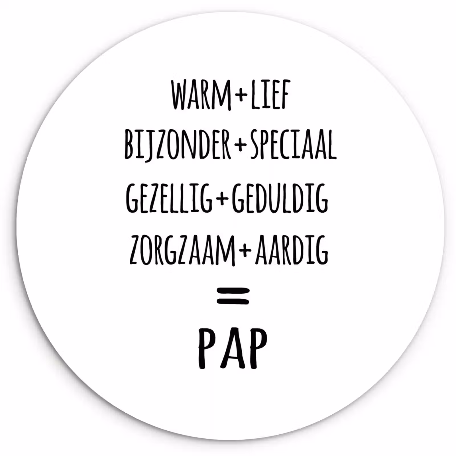 Muurcirkel - Quotes - Pap definitie - Spreuken - Vader — 1