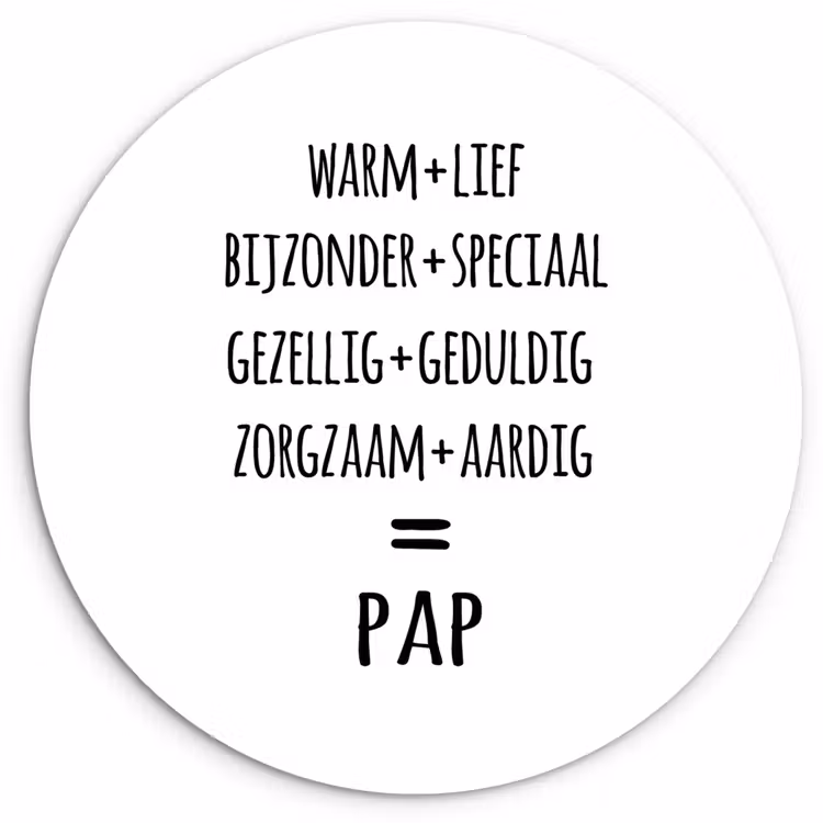 Muurcirkel - Quotes - Pap definitie - Spreuken - Vader — 1