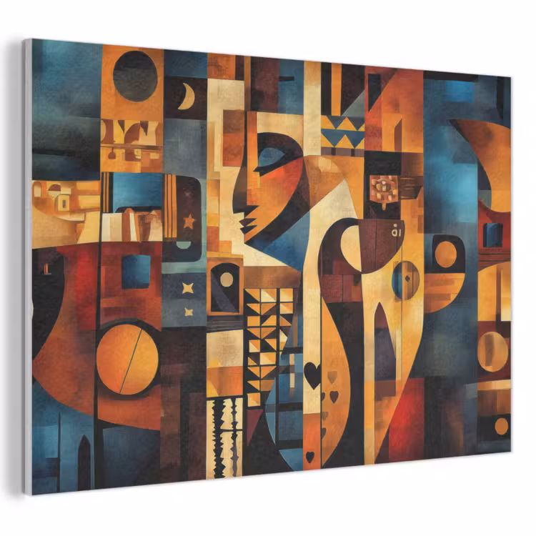 Akoestisch schilderij - Figuren - Abstract - Symbolen — 1
