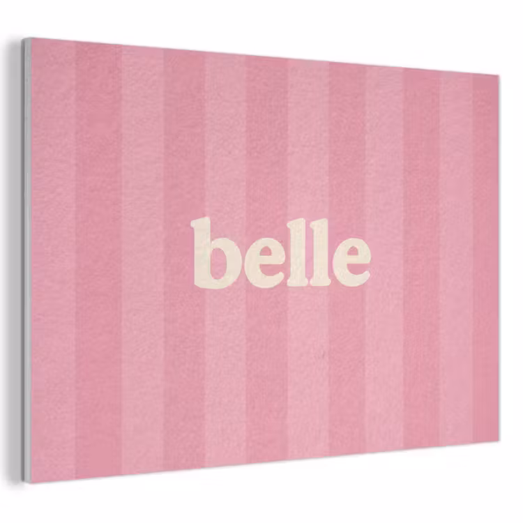 Akoestisch schilderij - Belle