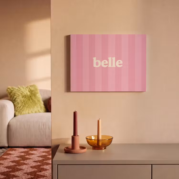 Akoestisch schilderij - Belle — 2