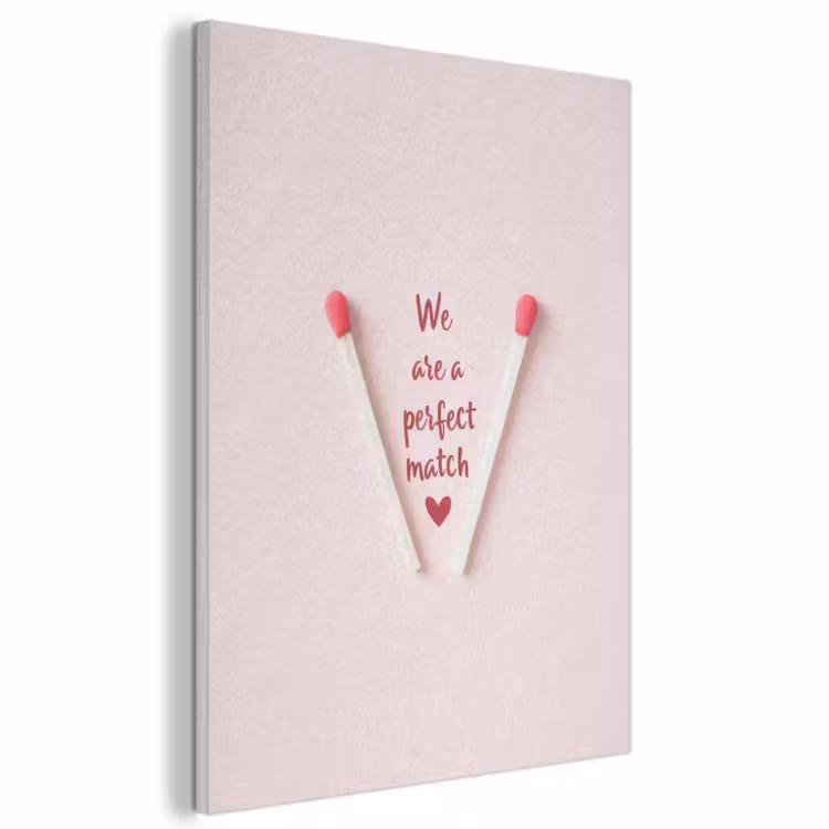 Akoestisch schilderij - Perfect - Minimalistisch - Valentijn — 1
