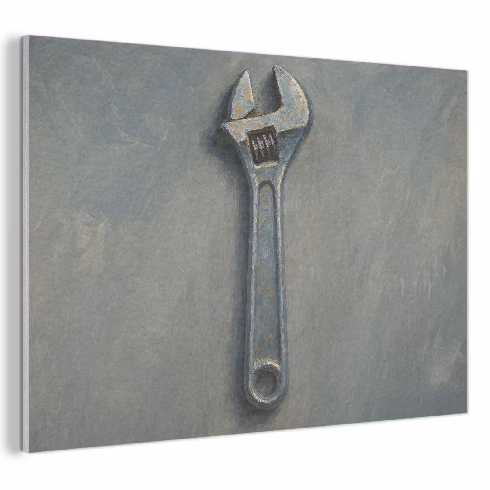 Akoestisch schilderij - Moersleutel - Gereedschap - Verf — 1