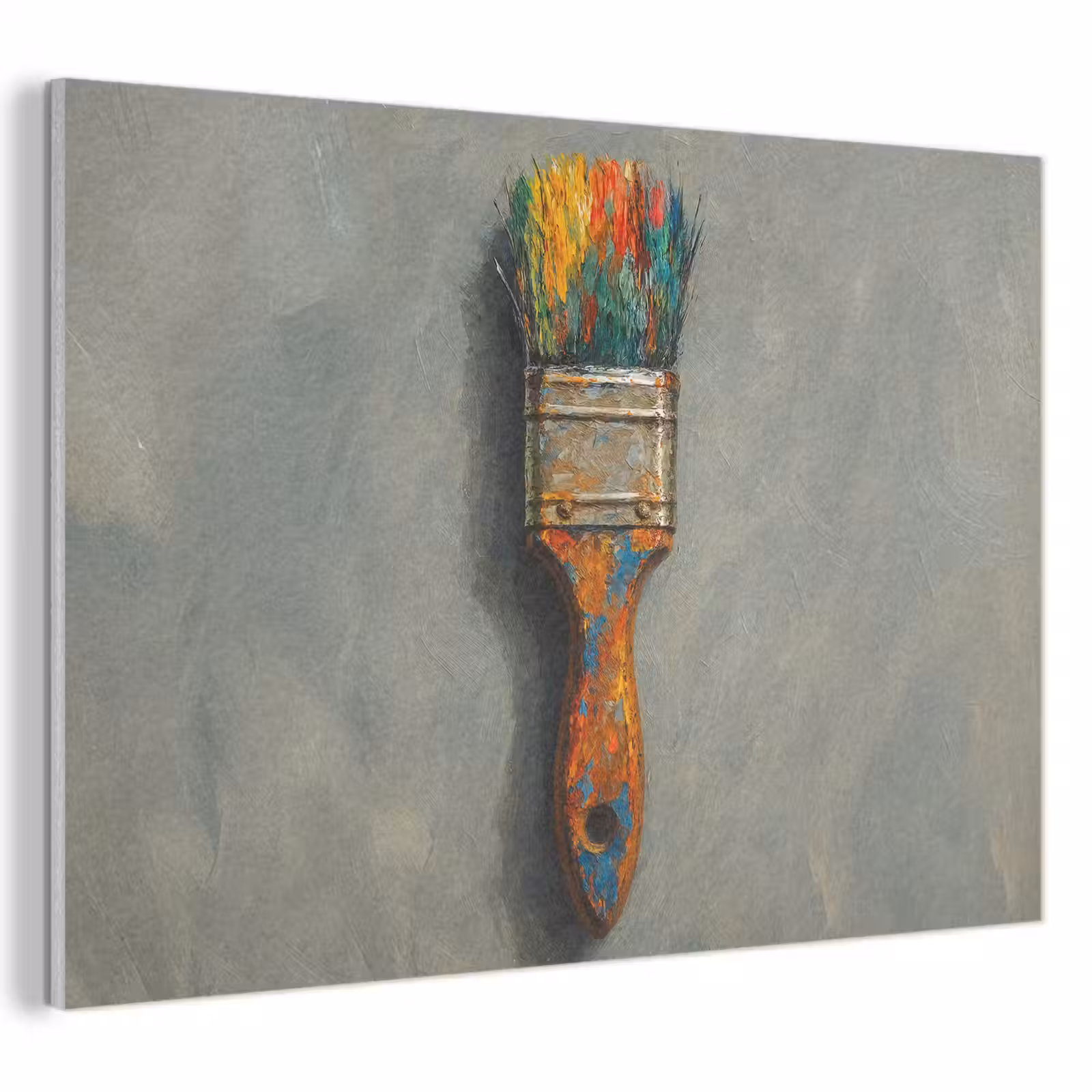 Akoestisch schilderij - Verf - Kwast - Schilderij — 1