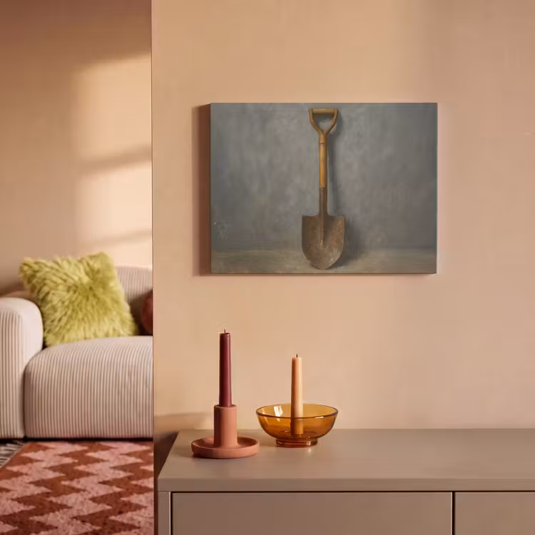 Akoestisch schilderij - Schep - Gereedschap - Schilderij — 2
