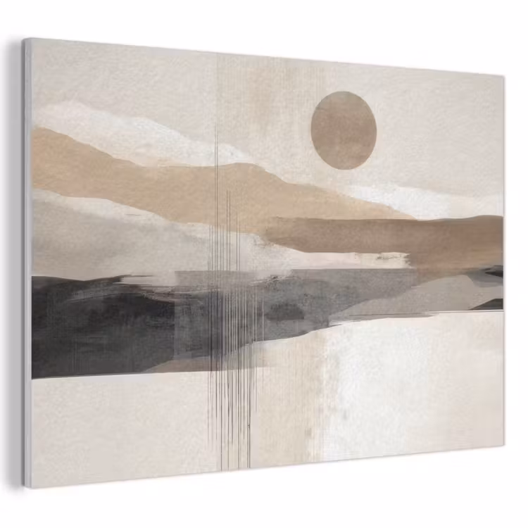 Akoestisch schilderij - Minimalistisch - Landschap - Dimensie — 1
