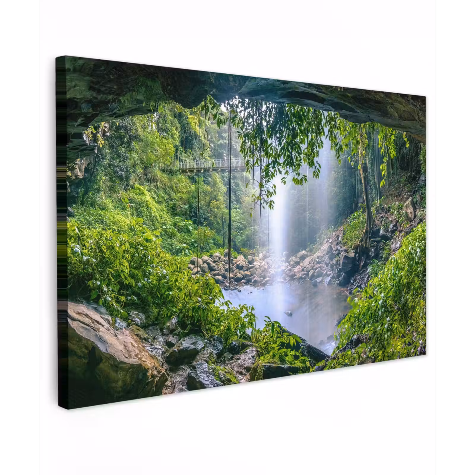 Buiten canvas - Verborgen Waterval — 1
