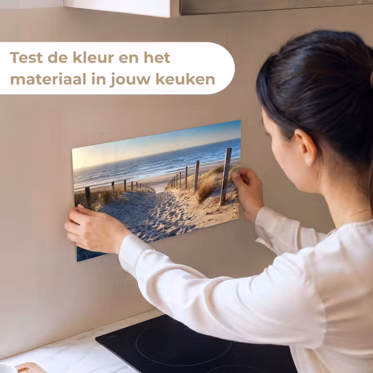 Keuken achterwand - Zand - Strand - Duin - Zee - Zomer — 2
