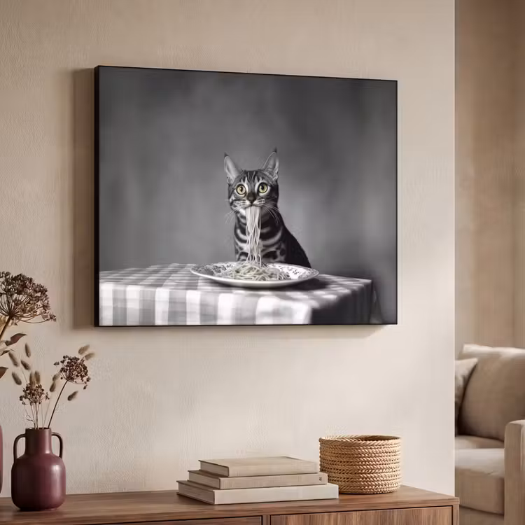 Art Frame - Bengaal - Kat - Tafelkleed - Zwart - Wit - Dier — 7