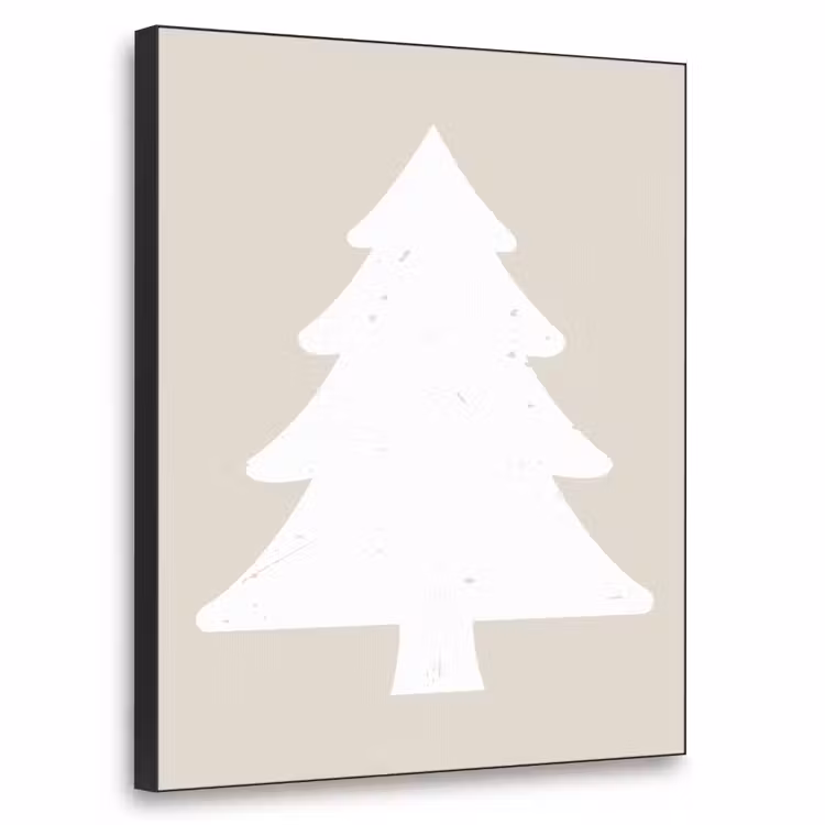Art Frame - Japandi - Kerstboom - Beige - Kerstversiering — 1
