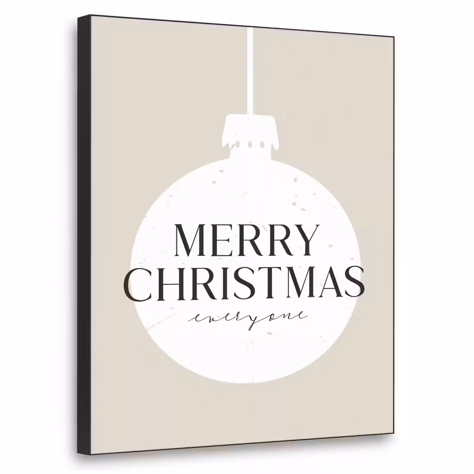 Art Frame - Christmas - Kerstballen - Japandi - Witte kerstballen — 1