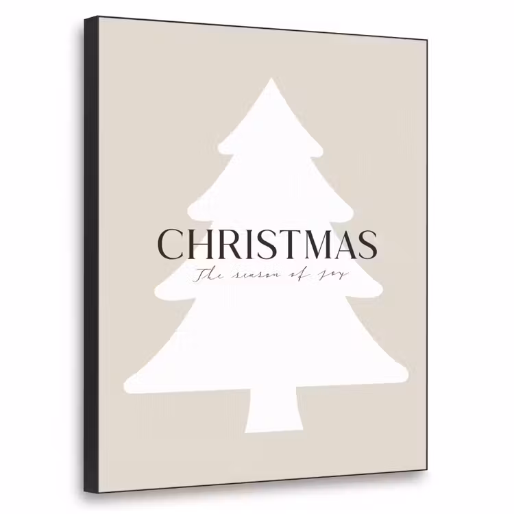 Art Frame - Kerstboom - Japandi - Christmas - Beige — 1