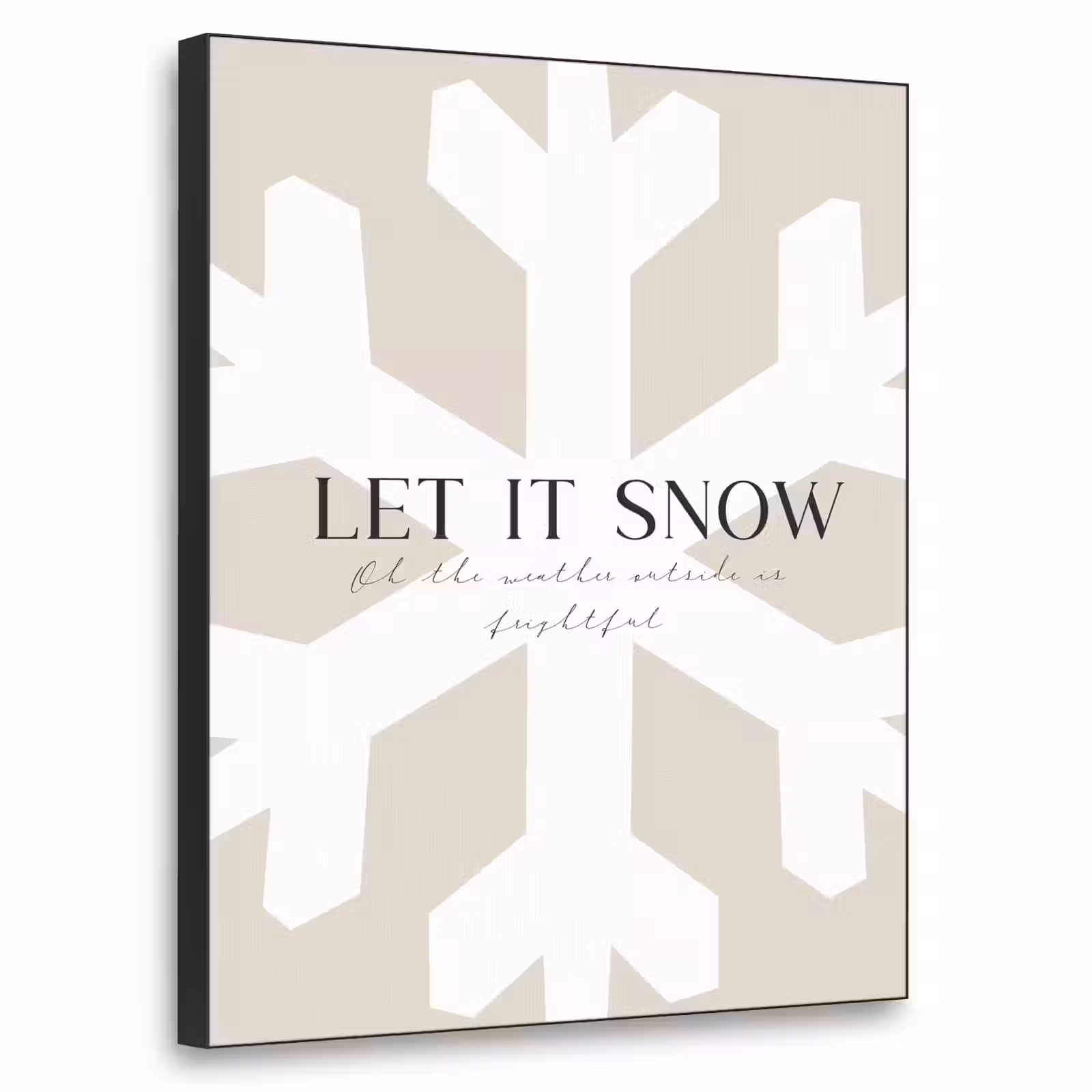 Art Frame - Sneeuw - Japandi - Winter - Decoratie — 1
