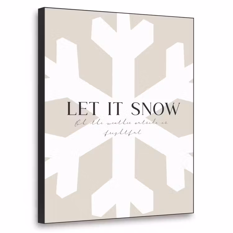 Art Frame - Sneeuw - Japandi - Winter - Decoratie — 1