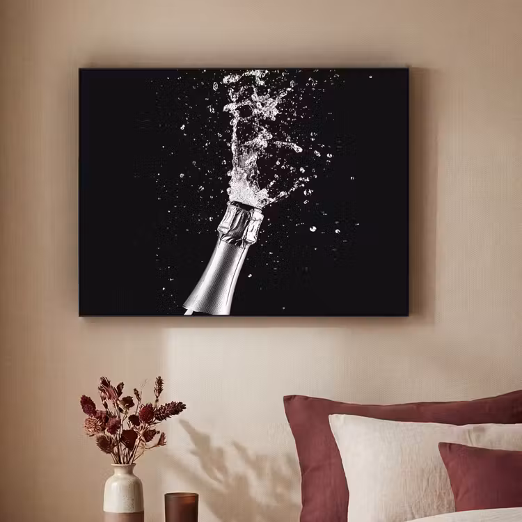 Art Frame - Champagne - Zwart - Spetters - Popping — 3