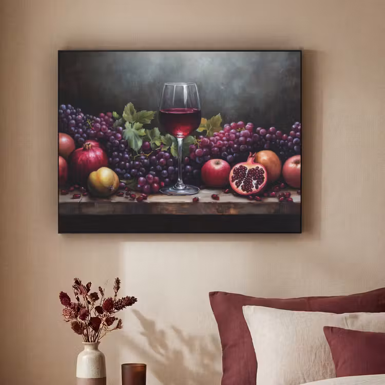 Art Frame - Wijn - Fruit - Stilleven — 3