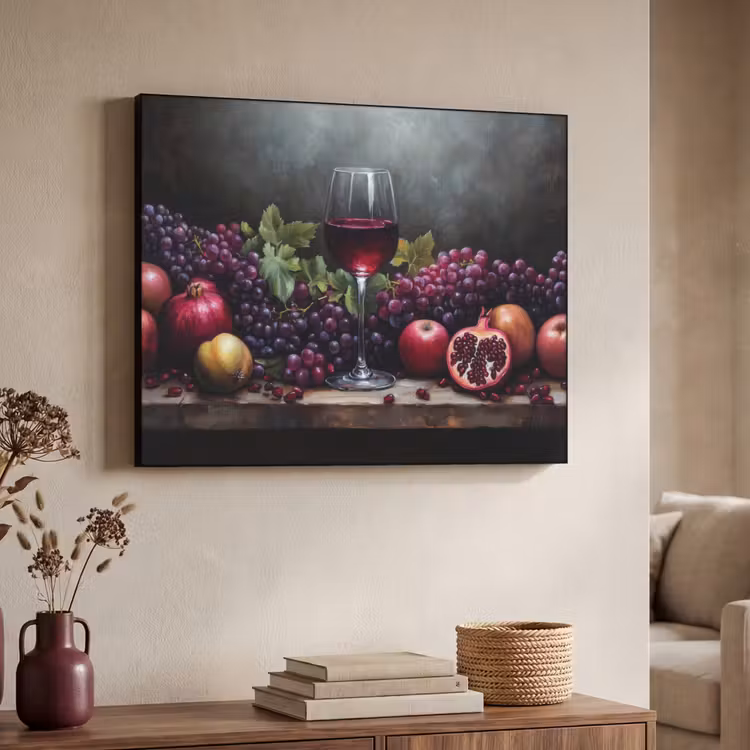 Art Frame - Wijn - Fruit - Stilleven — 7