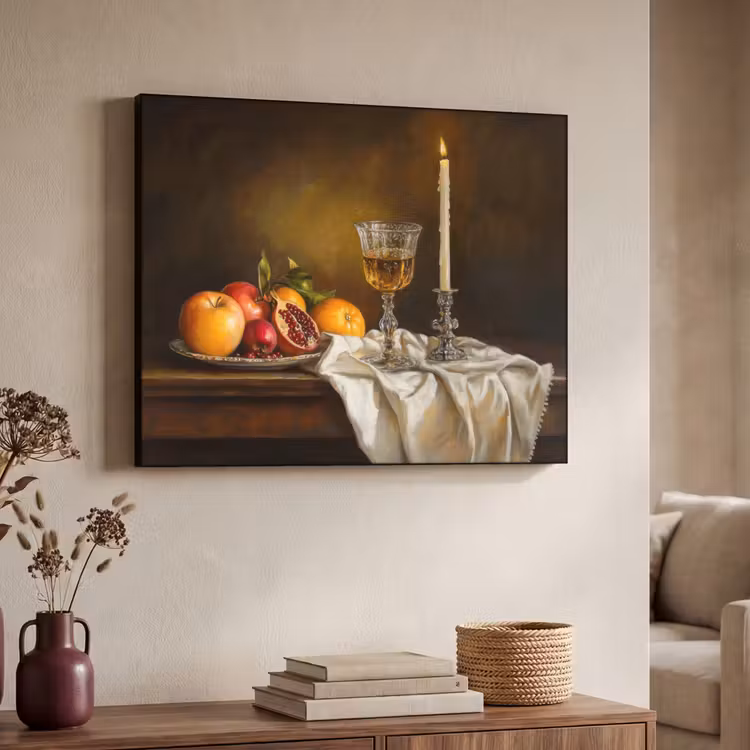 Art Frame - Fruit - Stilleven - Wijn - Kaars — 7