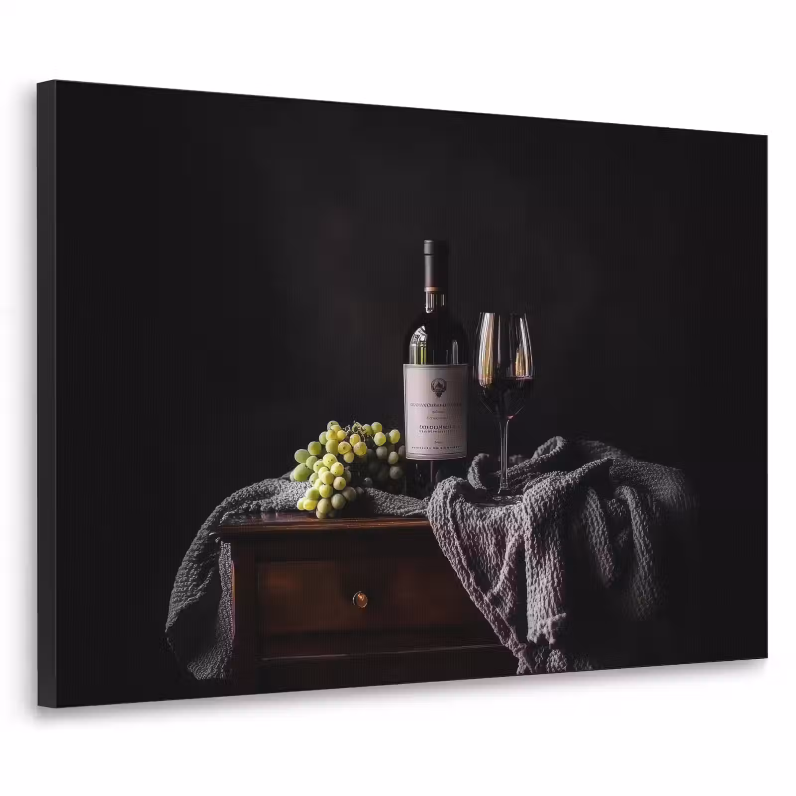 Art Frame - Druiven - Wijn - Rood - Tafel — 1
