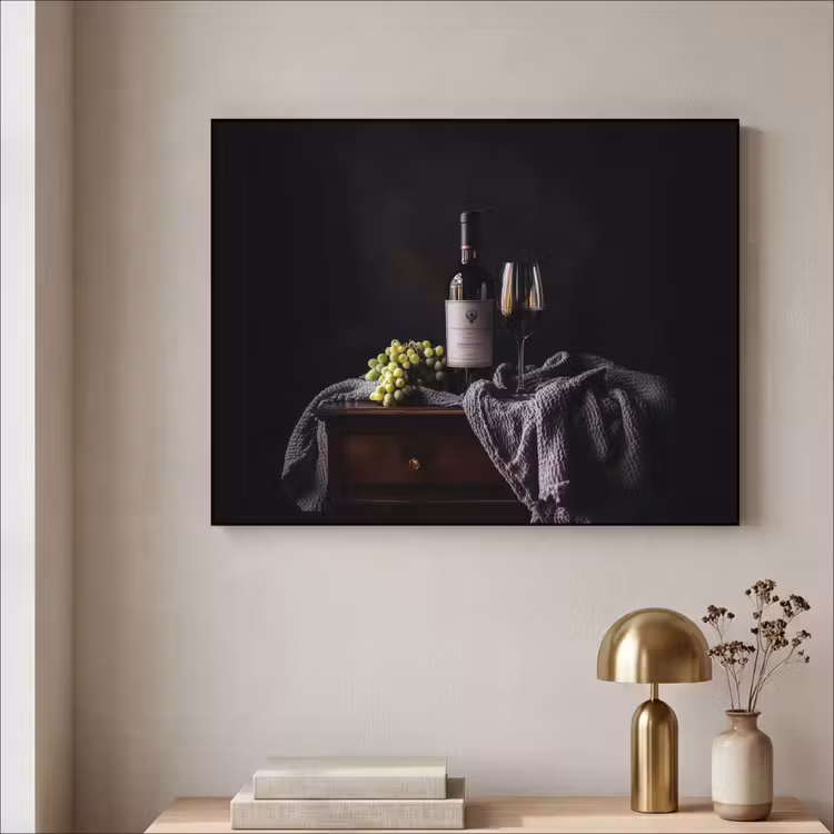 Art Frame - Druiven - Wijn - Rood - Tafel — 5