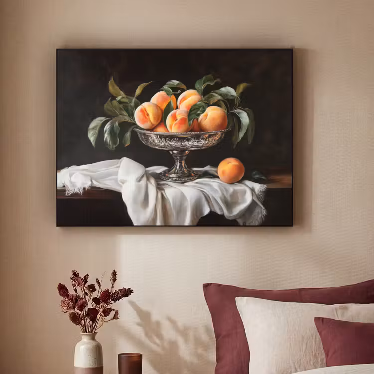 Art Frame - Stilleven - Perziken - Vintage — 3
