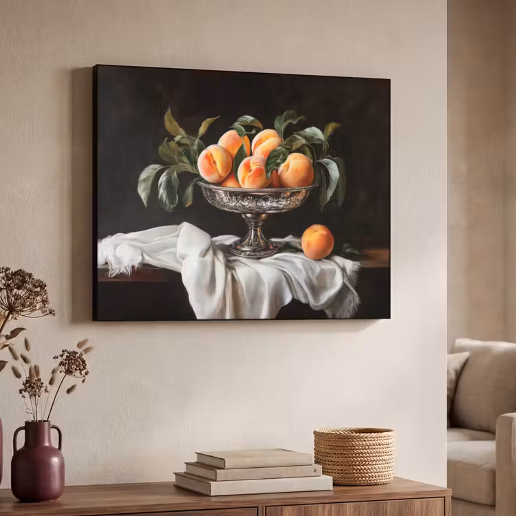 Art Frame - Stilleven - Perziken - Vintage — 7