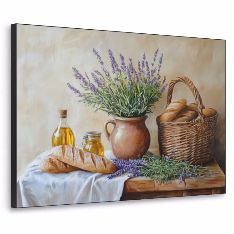 Art Frame - Lavendel - Brood - Stilleven — 1