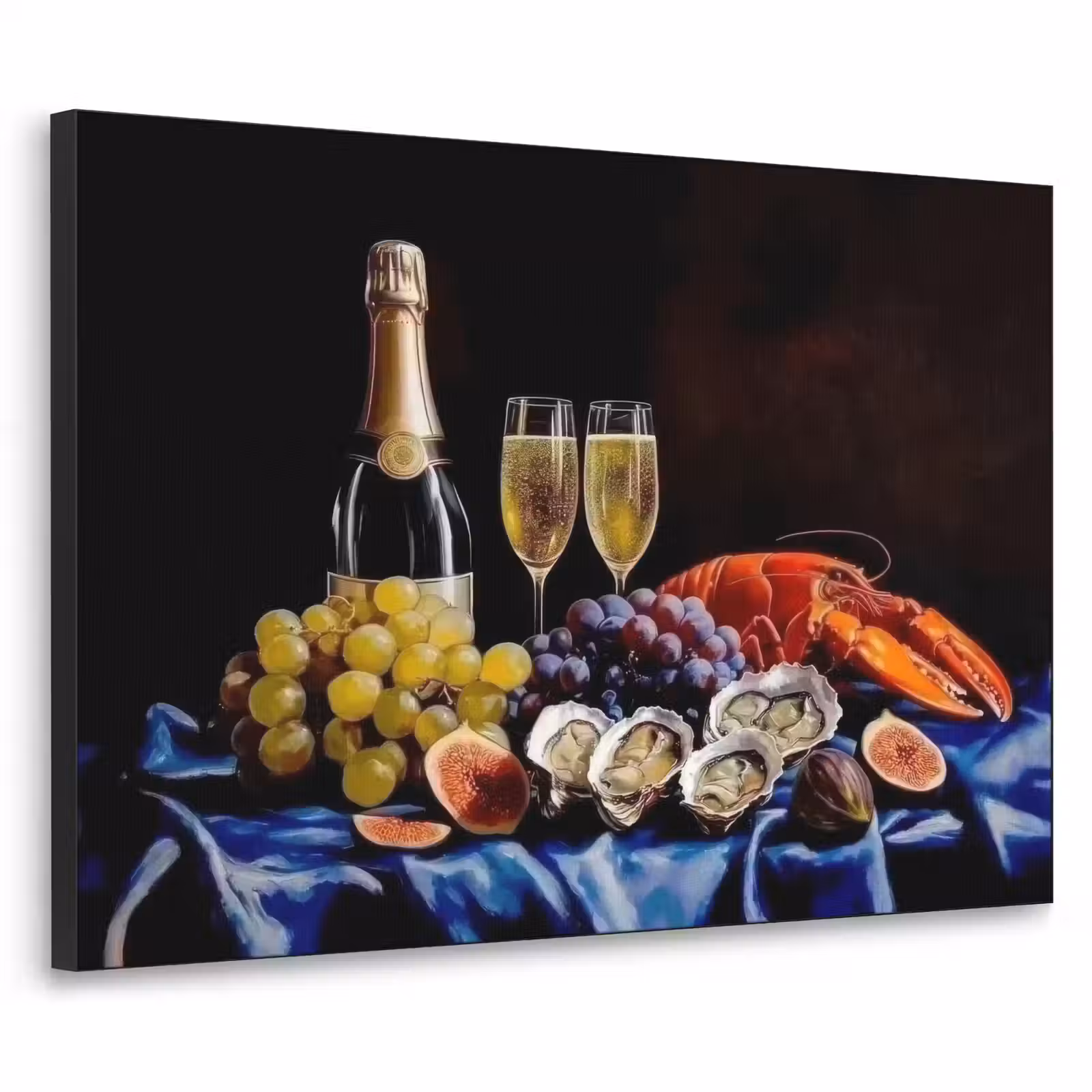 Art Frame - Champagne - Luxe - Oesters — 1