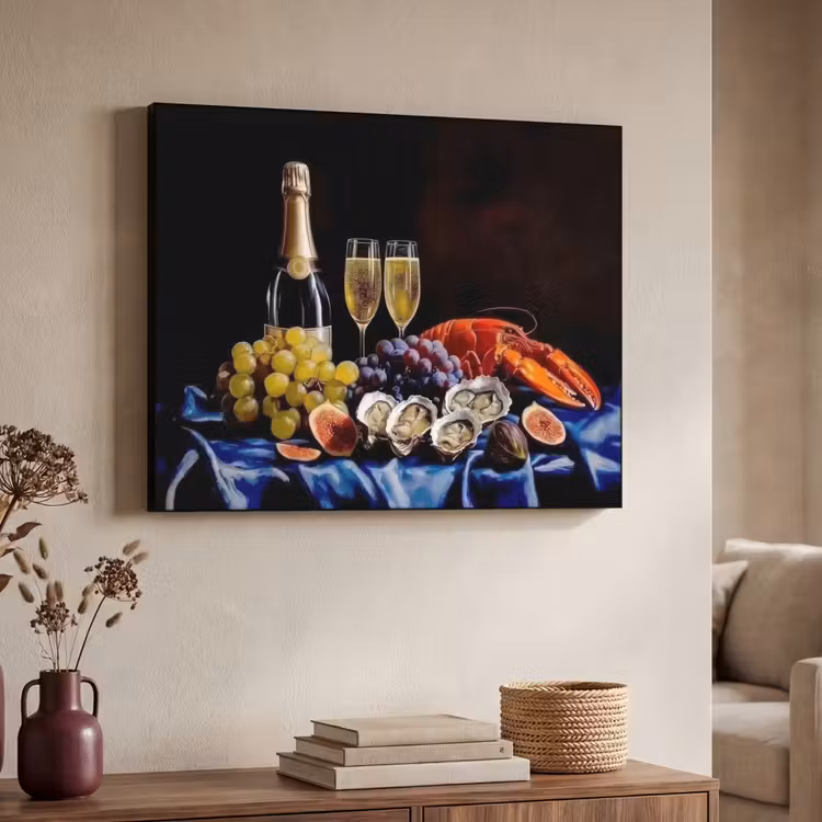 Art Frame - Champagne - Luxe - Oesters — 7