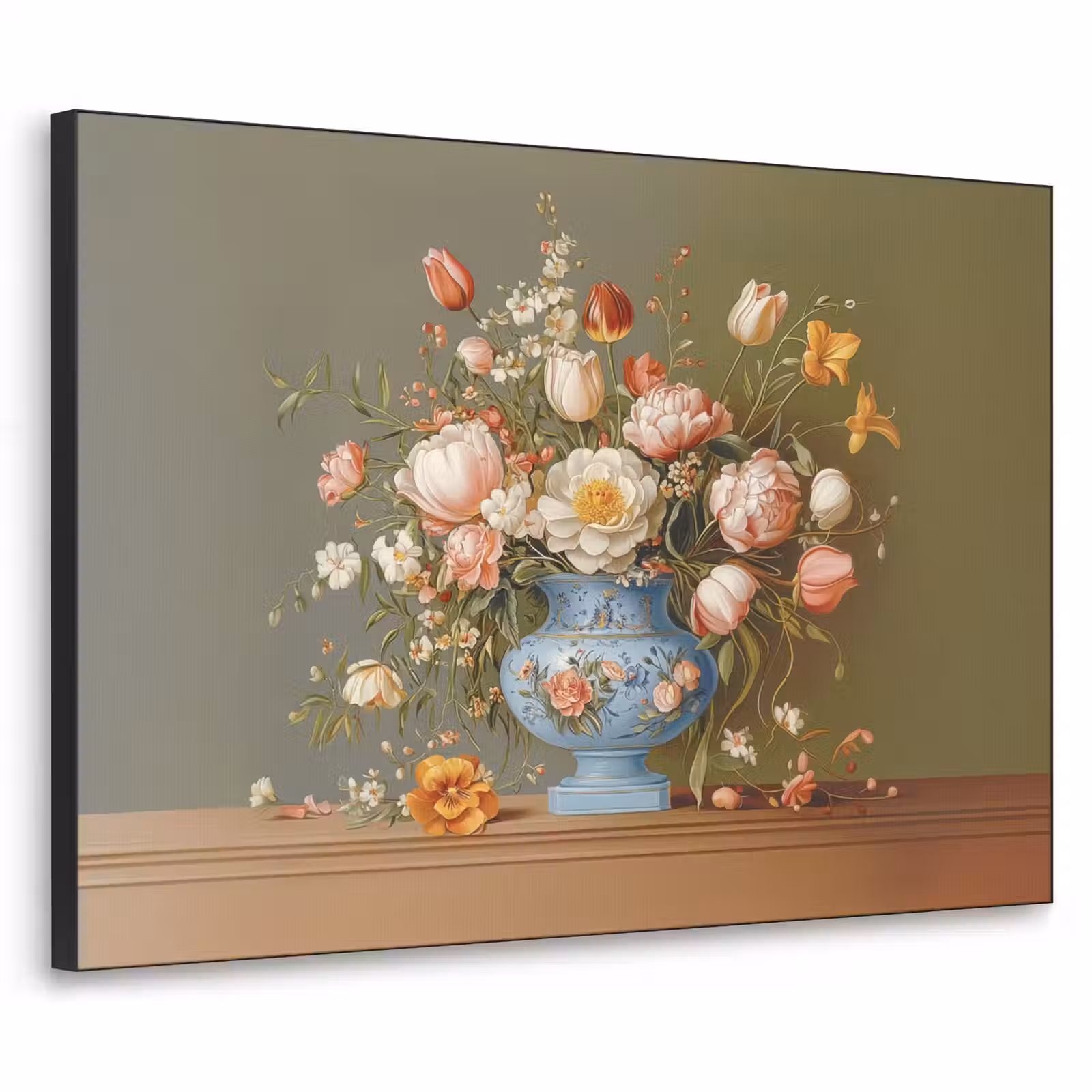 Art Frame - Neutral - Bloemen - Boeket - Vaas — 1