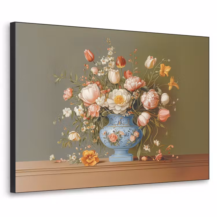 Art Frame - Neutral - Bloemen - Boeket - Vaas — 1