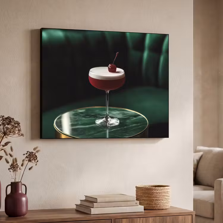 Art Frame - Kers - Cocktail - Rood - Marmer — 7
