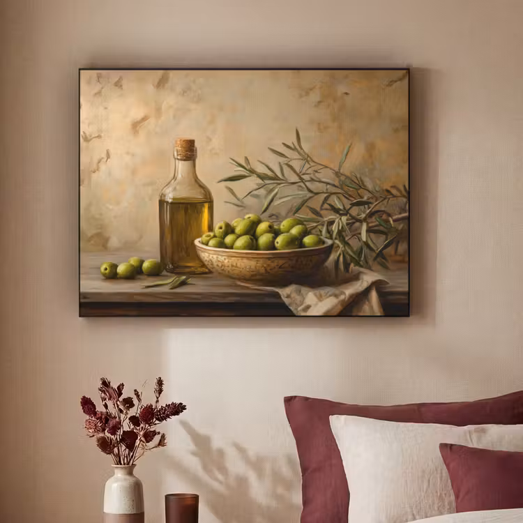 Art Frame - Olijven - Stilleven - Vintage — 3
