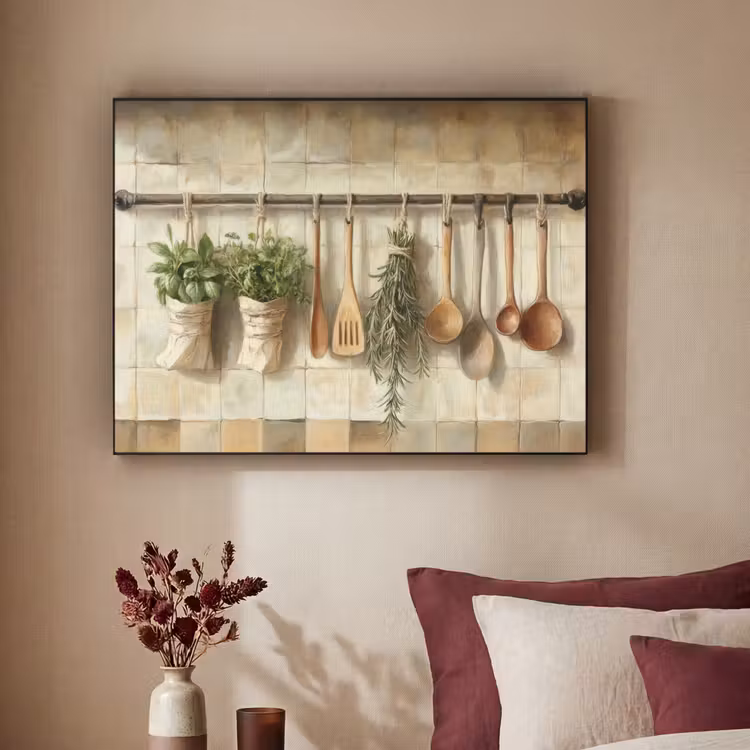 Art Frame - Hout - Keukengerei - Stilleven - Tegels — 3