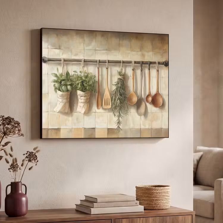 Art Frame - Hout - Keukengerei - Stilleven - Tegels — 7