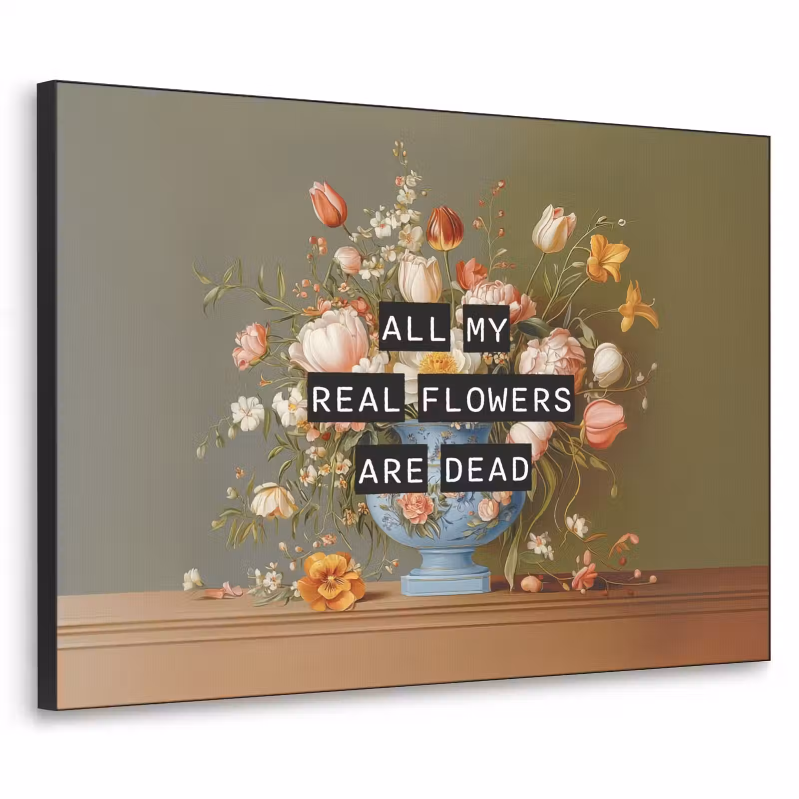 Art Frame - Bloem - Quote - Vintage - Art — 1