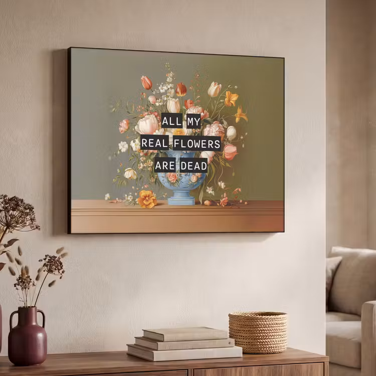 Art Frame - Bloem - Quote - Vintage - Art — 7
