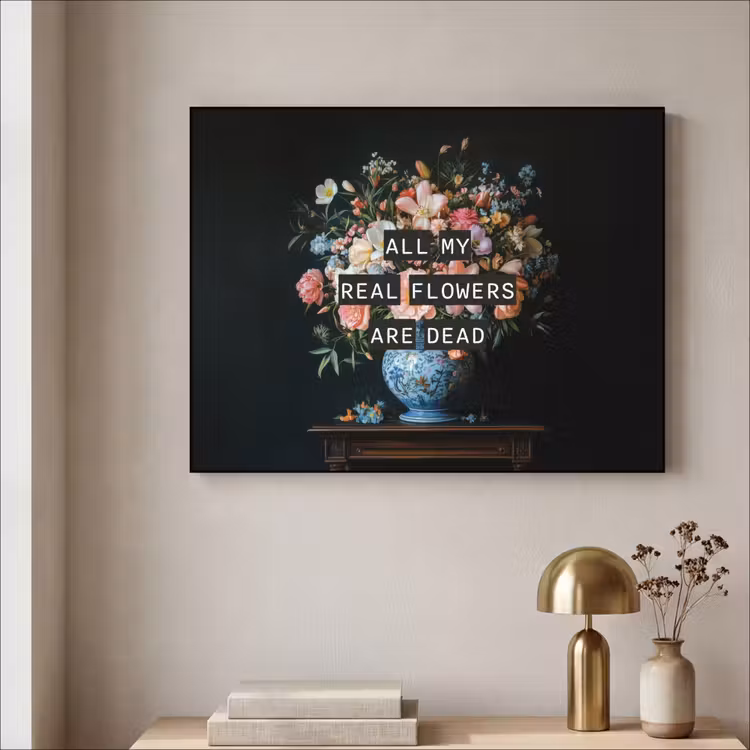 Art Frame - Bloemen - Art - Pastel - Quotes — 5
