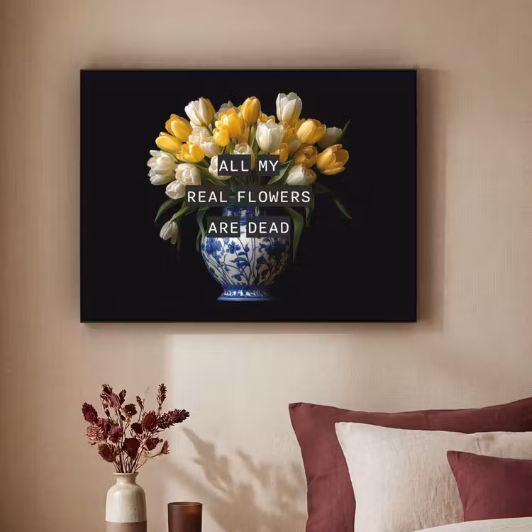 Art Frame - Quotes - Bloem - Tulp - Geel — 3