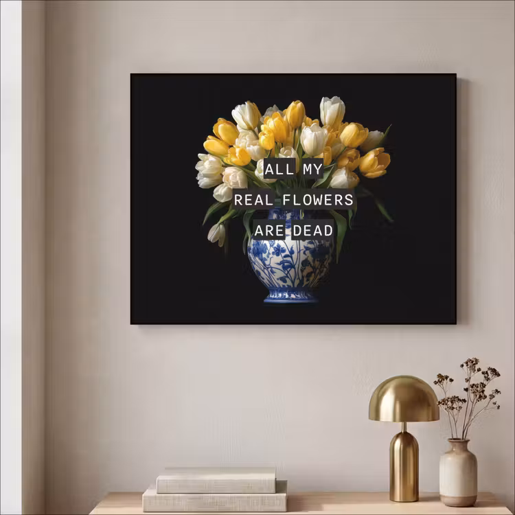 Art Frame - Quotes - Bloem - Tulp - Geel — 5