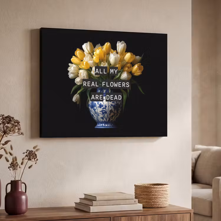 Art Frame - Quotes - Bloem - Tulp - Geel — 7