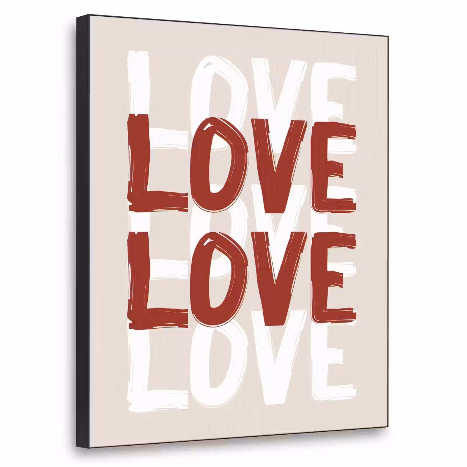 Art Frame - Love - Rood - Tekst — 1