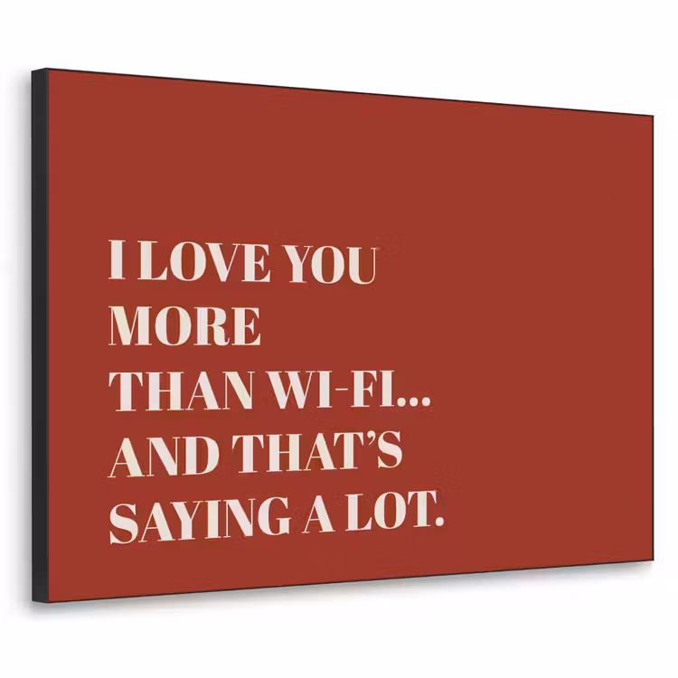 Art Frame - Rood - Quote - Liefde — 1